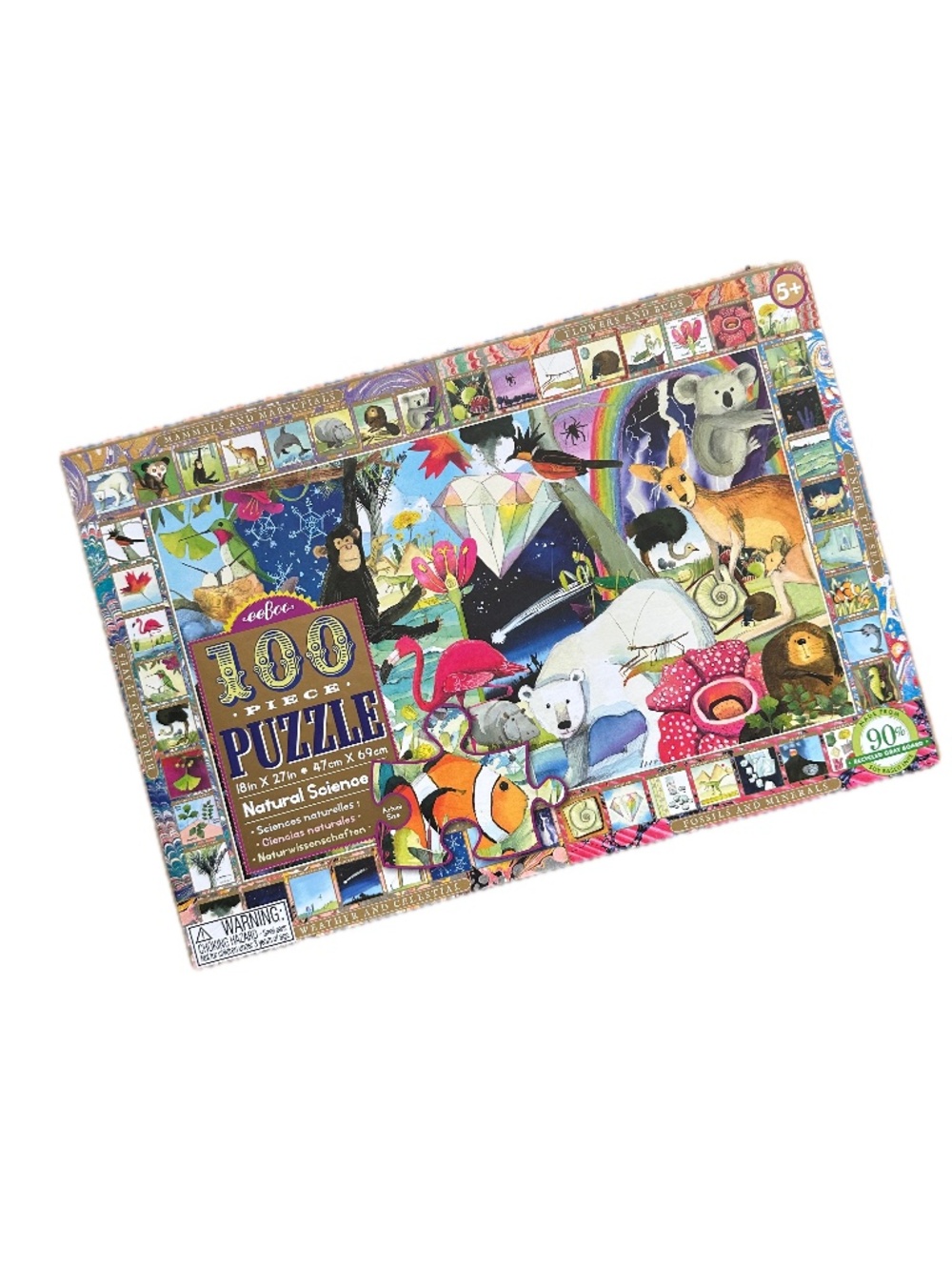 eeBoo Natural Science 100. Piece Educational Puzzle